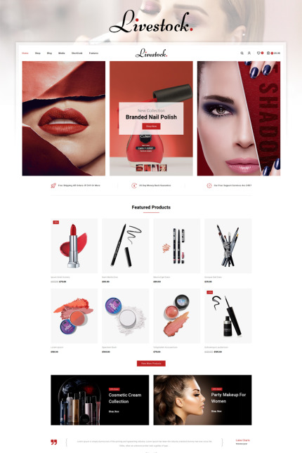 Kit Graphique #86909 Beaut Cosmtique Divers Modles Web - Logo template Preview