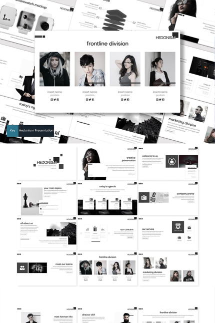 Kit Graphique #86925 Company Creative Divers Modles Web - Logo template Preview