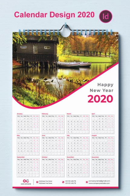 Kit Graphique #86959 2020 Calendardesign Divers Modles Web - Logo template Preview