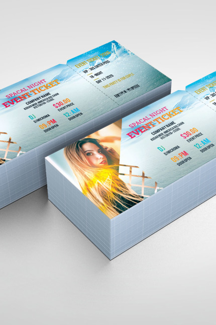 Kit Graphique #86962 Ticket vnement Divers Modles Web - Logo template Preview