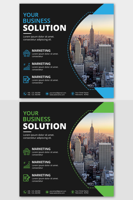 Kit Graphique #86969 Poster Business Divers Modèles Web - Logo template Preview