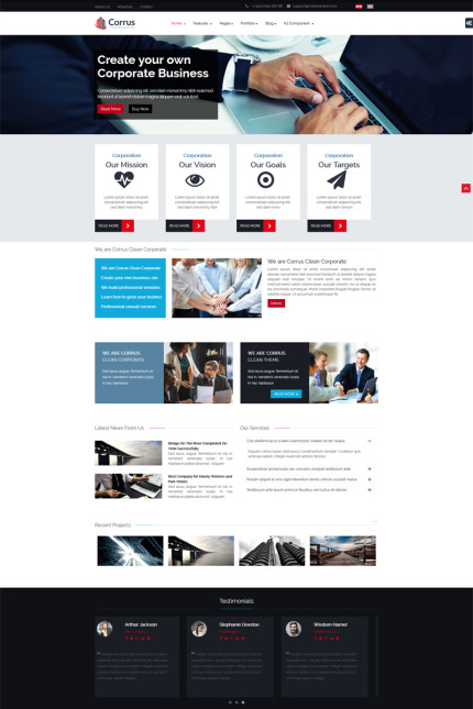 Kit Graphique #86976 Corrus Joomla Divers Modles Web - Logo template Preview