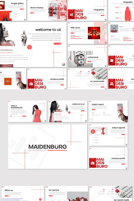 Kit Graphique #87013 Company Creative Divers Modles Web - Logo template Preview