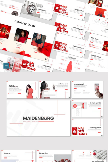 Kit Graphique #87065 Company Creative Divers Modles Web - Logo template Preview