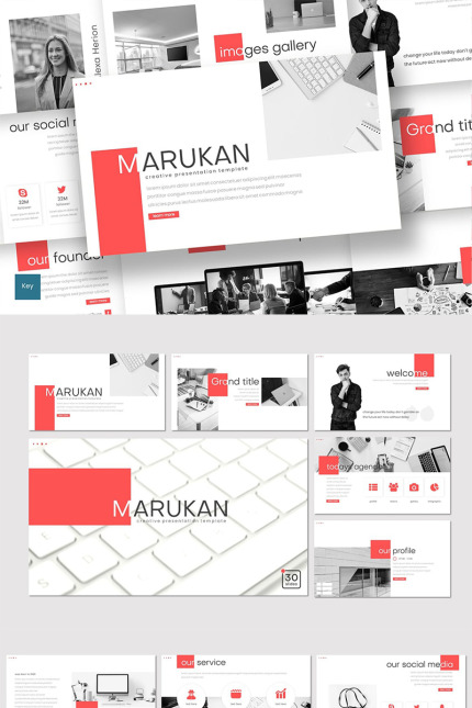 Kit Graphique #87068 Company Creative Divers Modles Web - Logo template Preview