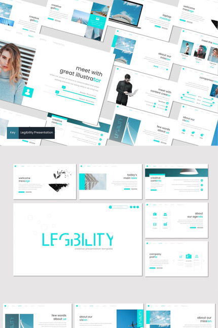 Kit Graphique #87069 Company Creative Divers Modles Web - Logo template Preview