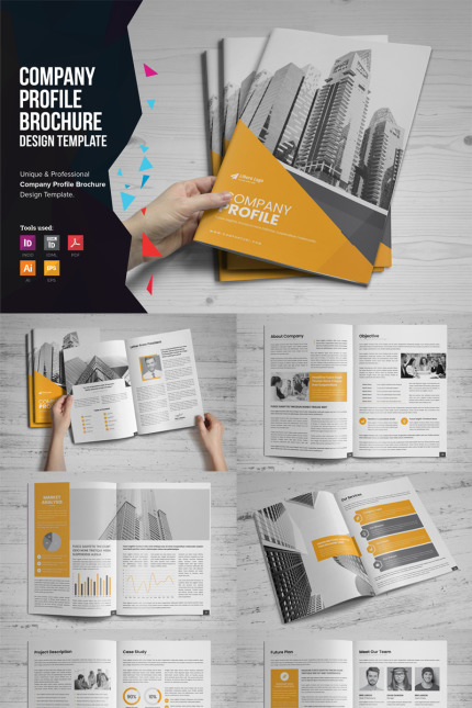 Kit Graphique #87165 Socit Profil Divers Modles Web - Logo template Preview