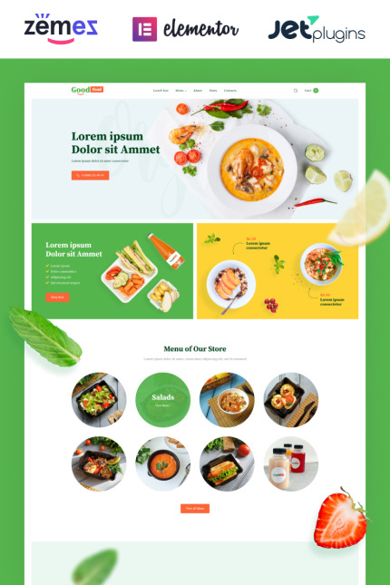 Kit Graphique #87232 Food Site-web Divers Modles Web - Logo template Preview