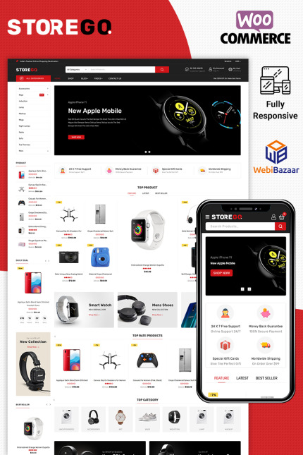 Kit Graphique #87256 Woocommerce lectronique Divers Modles Web - Logo template Preview