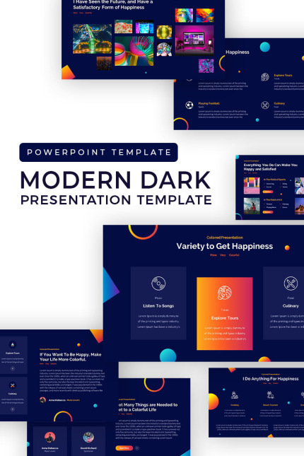 Kit Graphique #87283 Modern Sombre Divers Modles Web - Logo template Preview