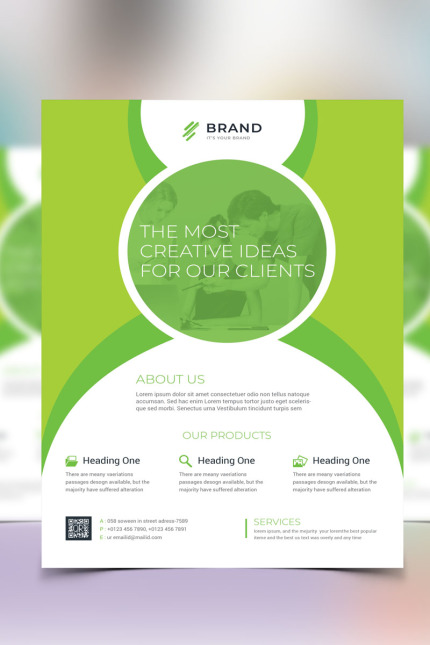 Kit Graphique #87298 Flyer Corporate Divers Modles Web - Logo template Preview