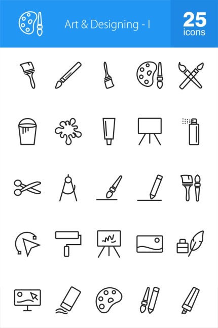 Kit Graphique #87316 Art Icon Divers Modles Web - Logo template Preview