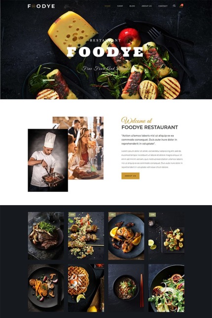 Kit Graphique #87329 Bistro Diner Divers Modles Web - Logo template Preview