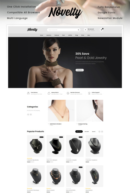 Kit Graphique #87338 Jewelry Necklace Divers Modles Web - Logo template Preview