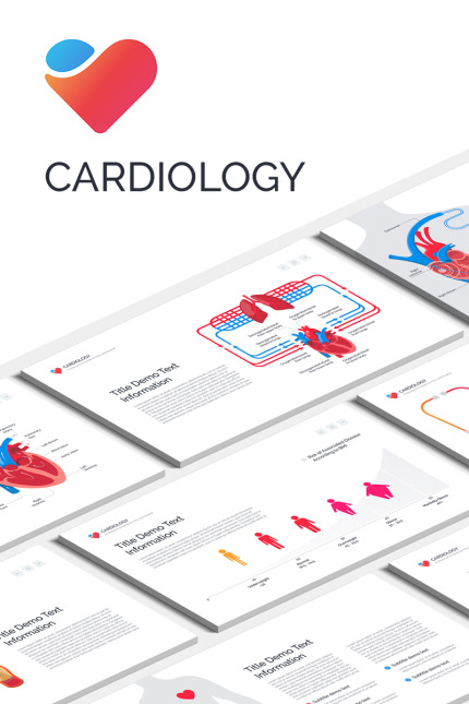 Kit Graphique #87391 Cardiology Coeur Divers Modles Web - Logo template Preview