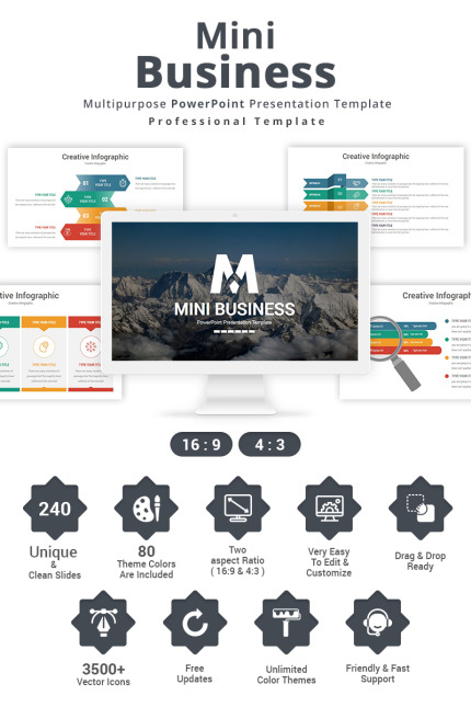 Kit Graphique #87431 Best Powerpoint Divers Modles Web - Logo template Preview