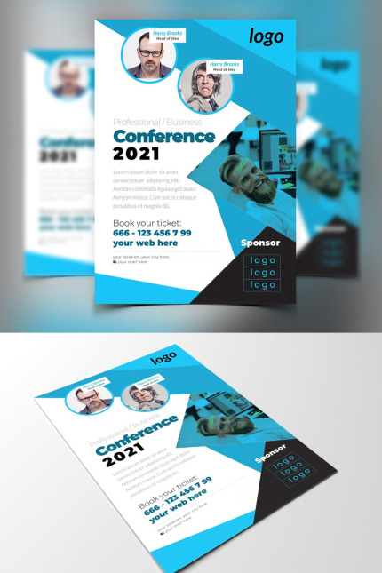 Kit Graphique #87469 Flyer Design Divers Modles Web - Logo template Preview