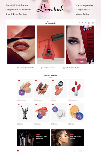 Kit Graphique #87514 Cosmetique Beaut Divers Modles Web - Logo template Preview