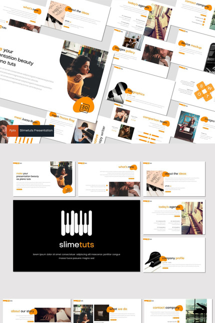Kit Graphique #87588 Company Creative Divers Modles Web - Logo template Preview