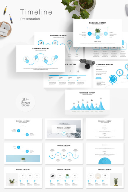 Kit Graphique #87594 Timeline Histoire Divers Modles Web - Logo template Preview