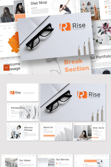 Kit Graphique #87597 Company Creative Divers Modles Web - Logo template Preview