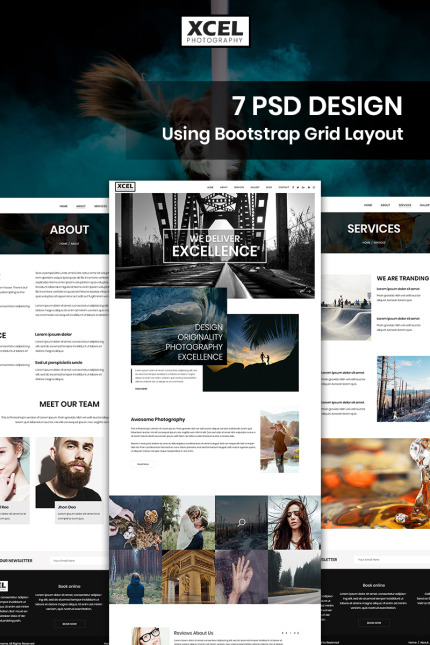 Kit Graphique #87674 Photography Photos Divers Modles Web - Logo template Preview