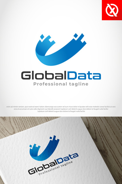 Kit Graphique #87693 Globe Communication Divers Modles Web - Logo template Preview