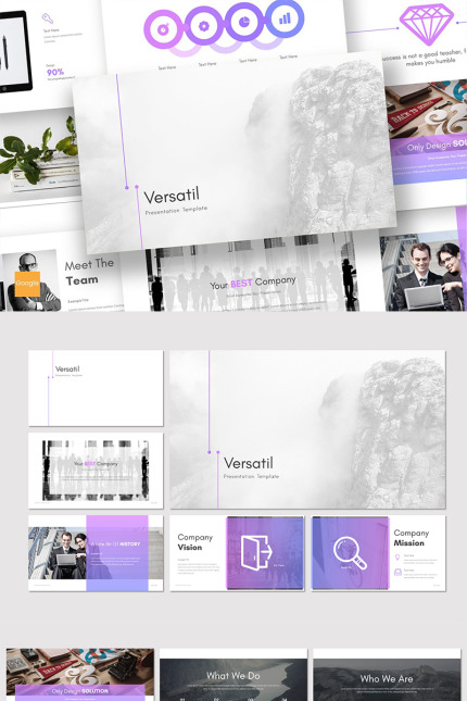 Kit Graphique #87745 Company Creative Divers Modles Web - Logo template Preview