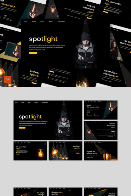 Kit Graphique #87807 Socit Creatif Divers Modles Web - Logo template Preview