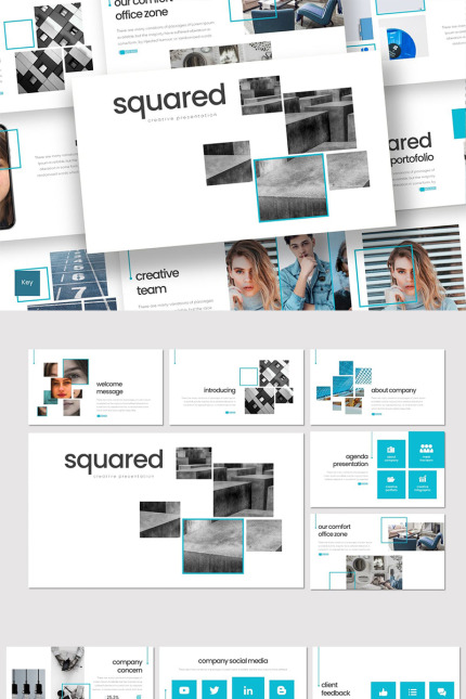 Kit Graphique #87842 Socit Creatif Divers Modles Web - Logo template Preview