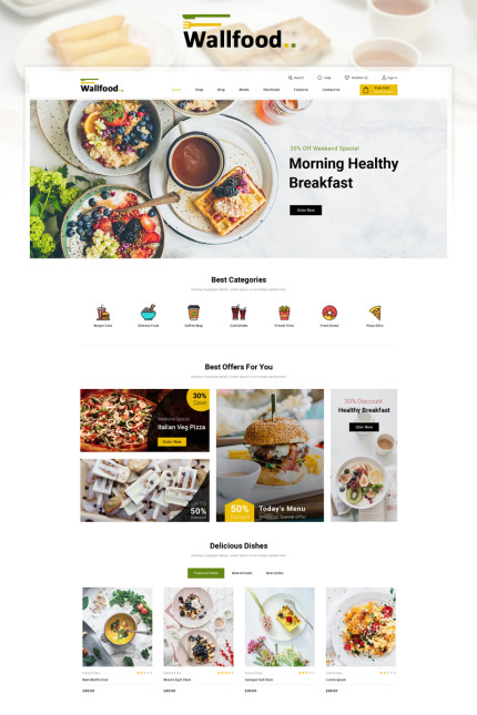 Kit Graphique #87900 Restaurant Alimentation Divers Modles Web - Logo template Preview