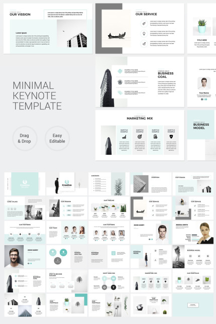 Kit Graphique #87967 Modern Keynote Divers Modles Web - Logo template Preview