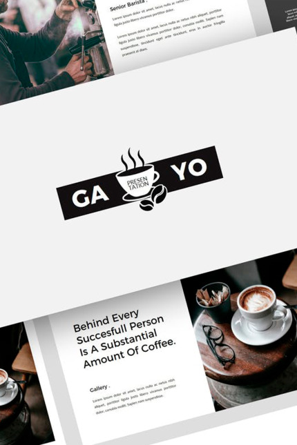 Kit Graphique #87993 Gayo Coffee Divers Modles Web - Logo template Preview