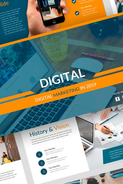 Kit Graphique #88058 Digital Marketing Divers Modles Web - Logo template Preview