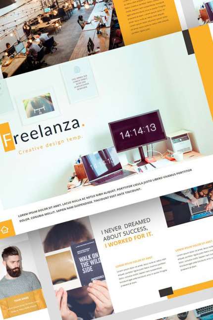 Kit Graphique #88144 Freelance Personel Divers Modles Web - Logo template Preview