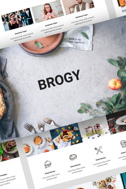 Kit Graphique #88176 Food Dish Divers Modles Web - Logo template Preview