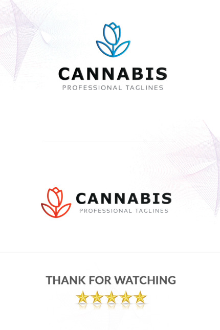 Kit Graphique #88264 Cannabis Feuille Divers Modles Web - Logo template Preview