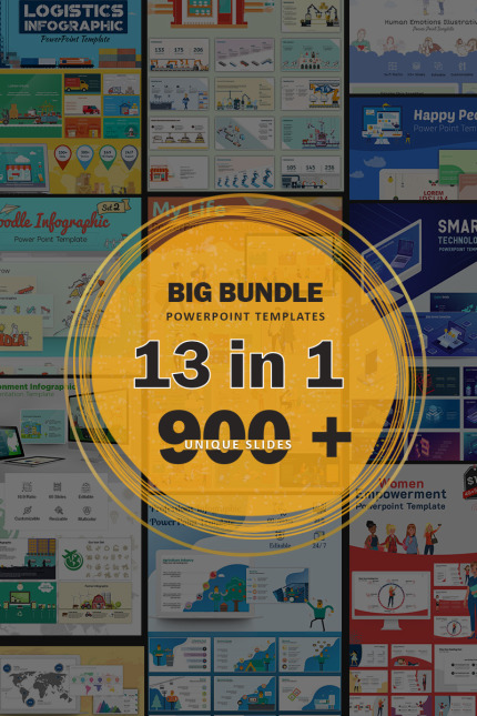 Kit Graphique #88335 Bigbundle Entreprise Divers Modles Web - Logo template Preview