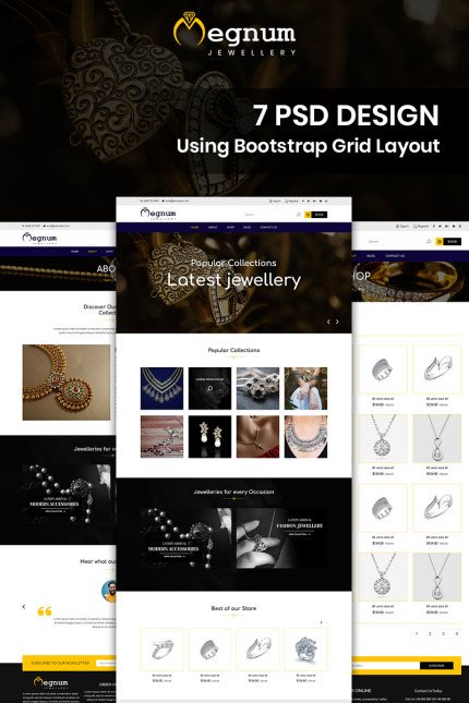 Kit Graphique #88336 Jewellery Beauty Divers Modles Web - Logo template Preview