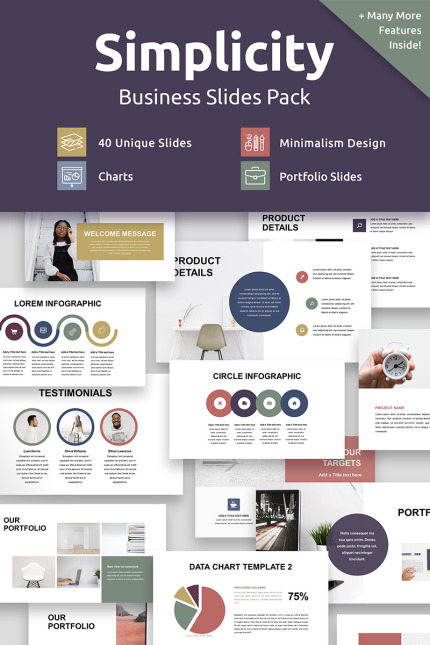 Kit Graphique #88370 Ppt Pptx Powerpoint MotoCMS - Logo template Preview