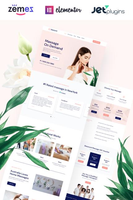 Kit Graphique #88383 Massage Therapy Divers Modles Web - Logo template Preview