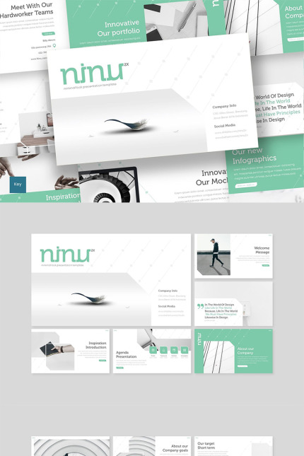 Kit Graphique #88424 Clean Creative Divers Modles Web - Logo template Preview