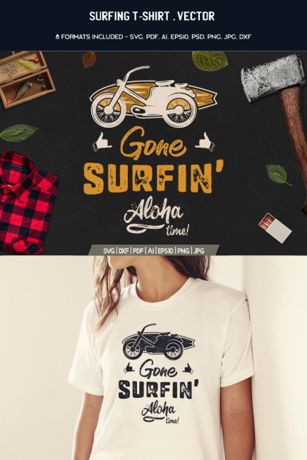 Kit Graphique #88464 Surfing Logo Divers Modles Web - Logo template Preview