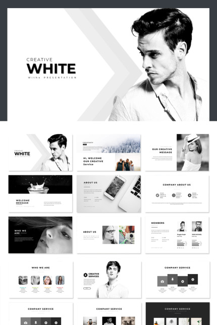 Kit Graphique #88805 Business Presentation Divers Modles Web - Logo template Preview