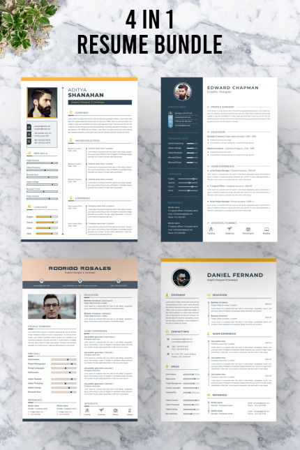 Kit Graphique #88986 A4 Propre Divers Modèles Web - Logo template Preview