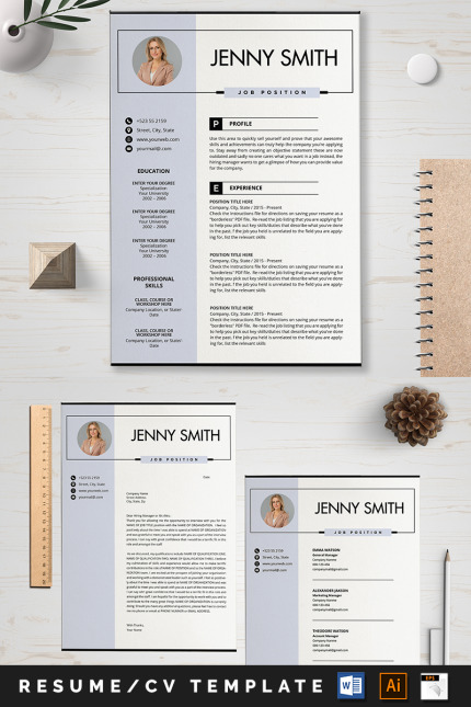 Kit Graphique #89003 Layout A4 Divers Modles Web - Logo template Preview