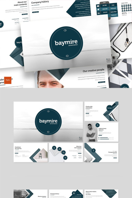 Kit Graphique #89032 Clean Creatif Divers Modles Web - Logo template Preview
