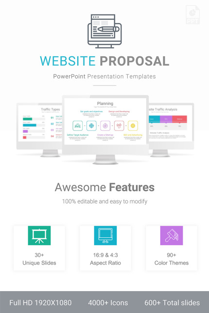 Kit Graphique #89036 Website Proposition Divers Modles Web - Logo template Preview