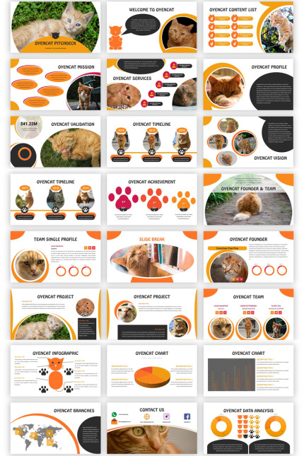 Kit Graphique #89099 Green Orange Divers Modles Web - Logo template Preview