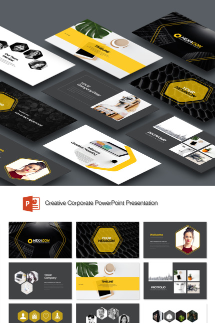 Kit Graphique #89133 Powerpoint Service Divers Modles Web - Logo template Preview